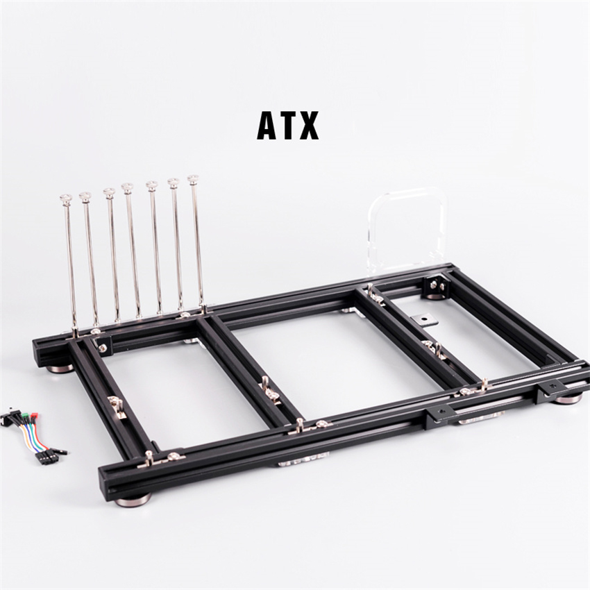 Aluminum Open Frame Test Bench Water Cooling - Banc de test ATX pour PC,